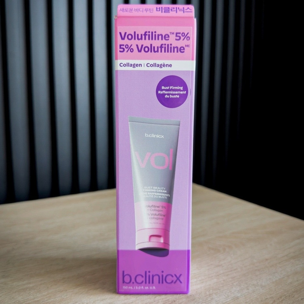 2pk B.clinicx Volufiline 5% Bust Beauty Firming Cream 150ml Collagen K-Beauty